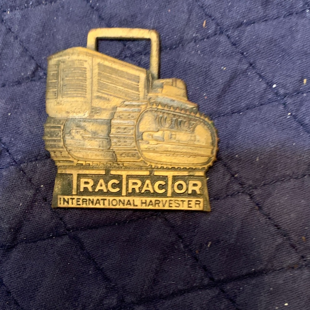 International Harvester Tractor Belt Buckle or watch fob